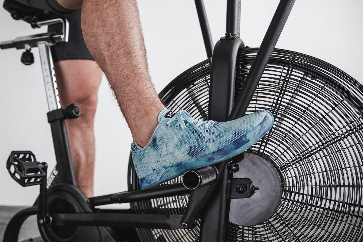 Basket Nobull Superfabric Tie-Dye Trainer Homme Menthe | KL6840391