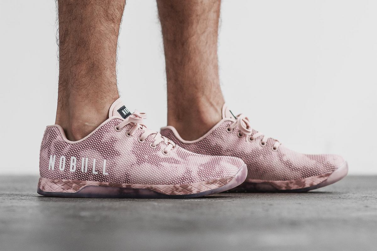 Basket Nobull Superfabric Tie-Dye Trainer Homme Rose | YE9578014