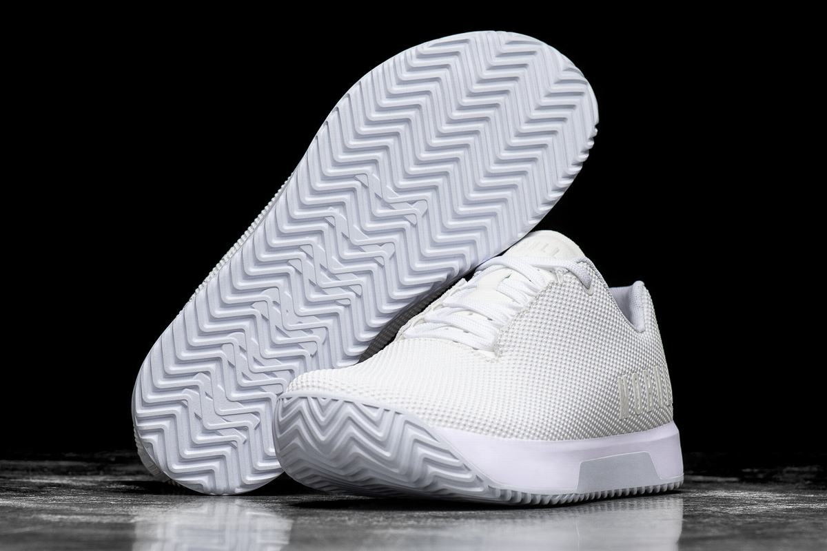 Basket Nobull Superfabric Trainer Femme Blanche | AV8243610