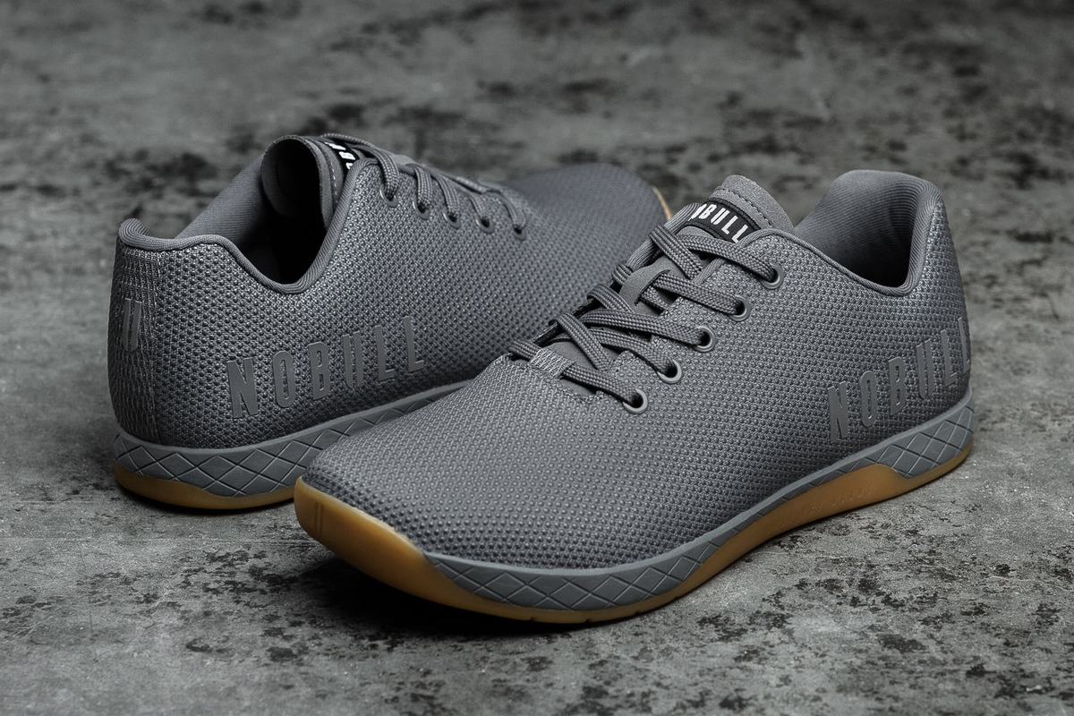Basket Nobull Superfabric Trainer Femme Grise Foncé | BC1908435
