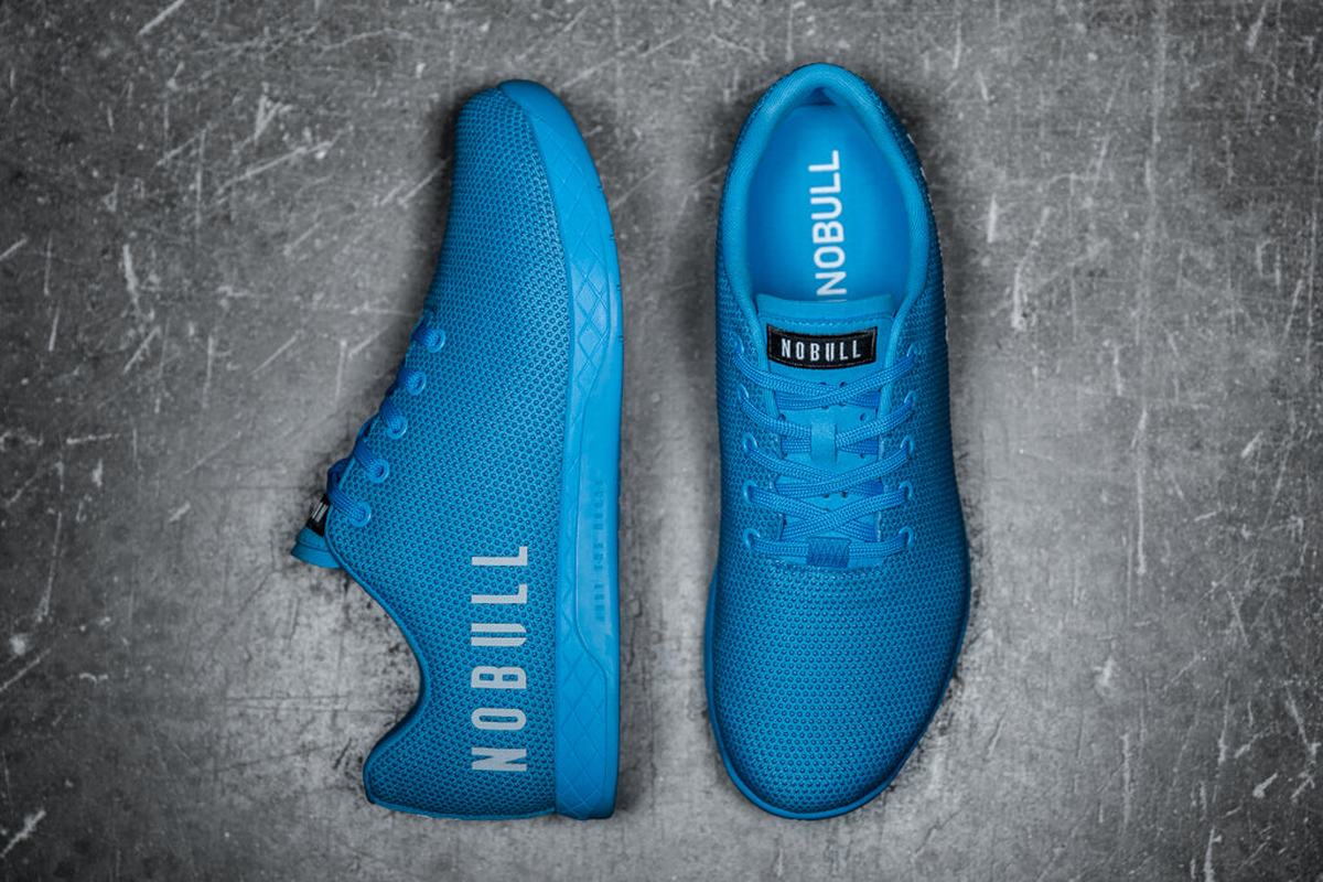 Basket Nobull Superfabric Trainer Femme Bleu Clair | BT2608973