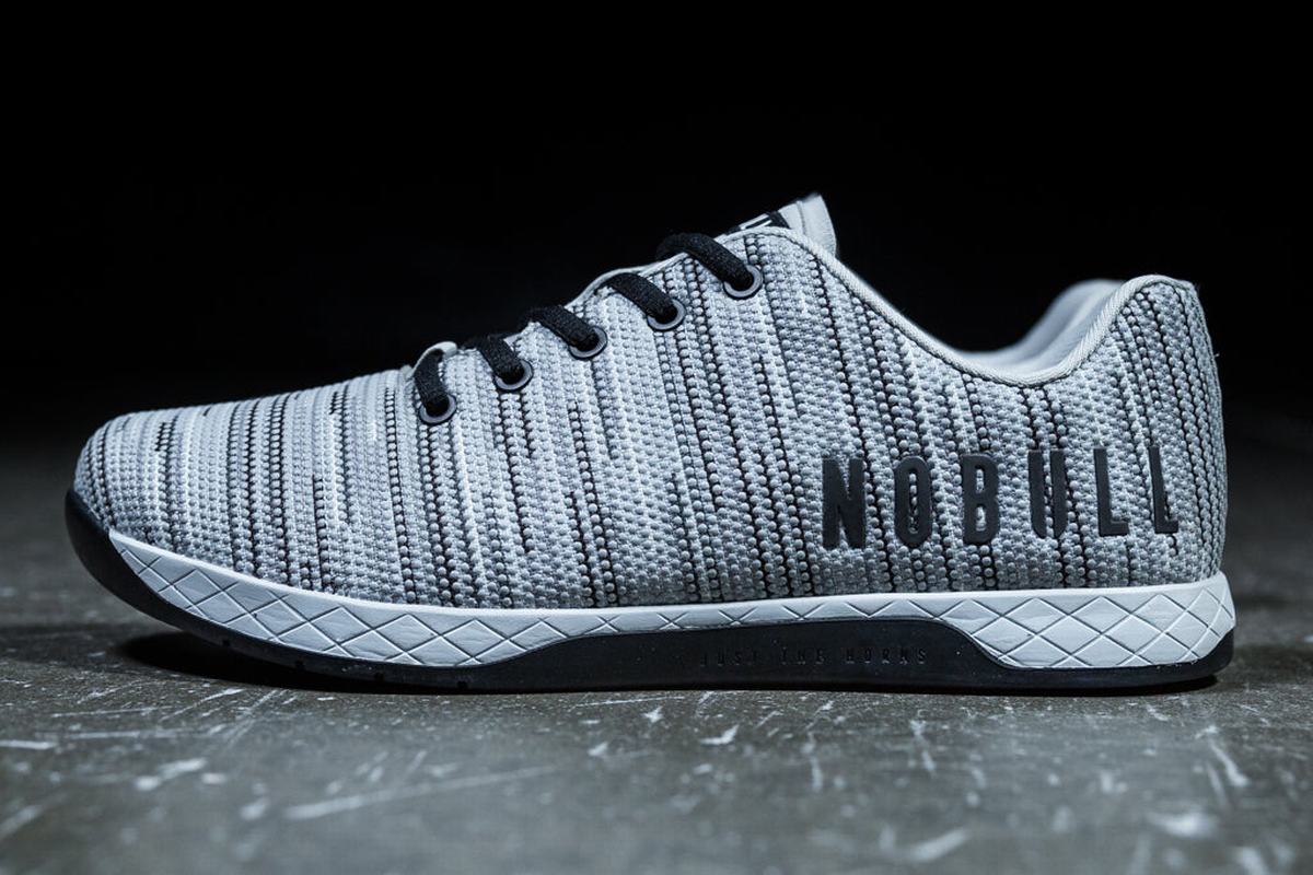 Basket Nobull Superfabric Trainer Femme Grise | BX5104326