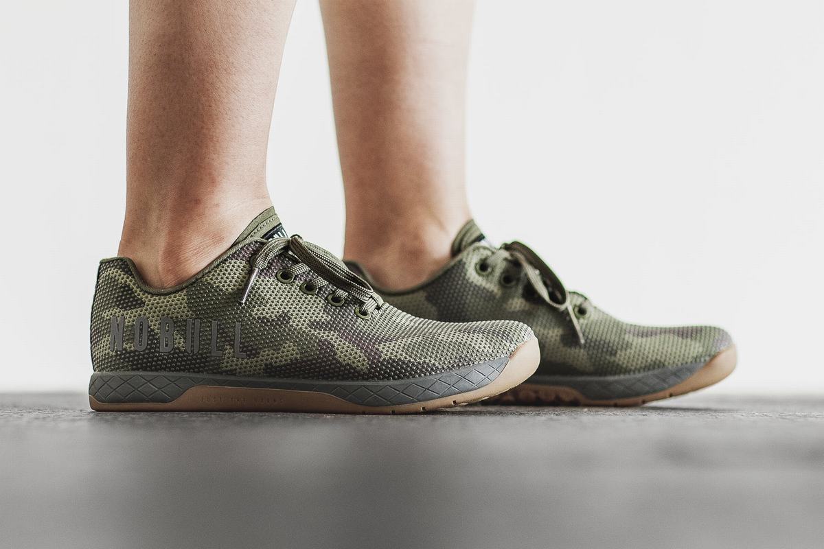 Basket Nobull Superfabric Trainer Femme Camouflage | DB2649583