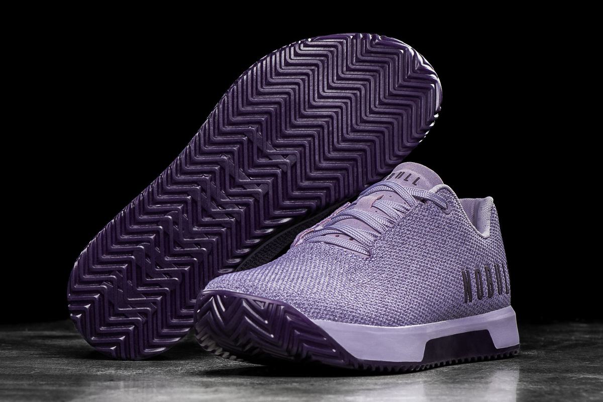 Basket Nobull Superfabric Trainer Femme Lavande | EL0369284