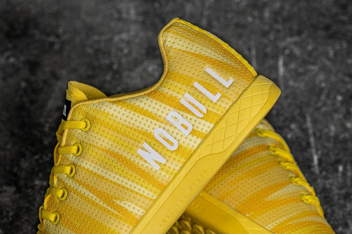 Basket Nobull Superfabric Trainer Femme Jaune | EU1389427