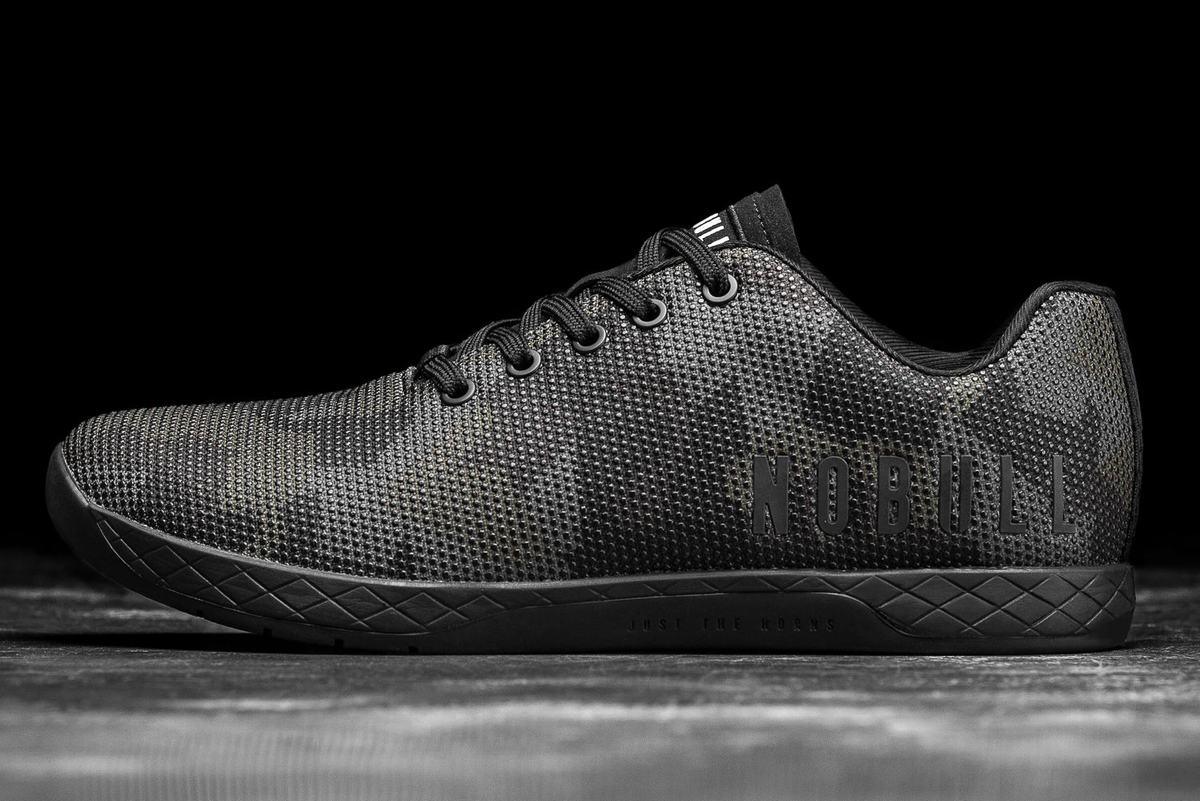 Basket Nobull Superfabric Trainer Femme Camouflage Foncé | EV6847025