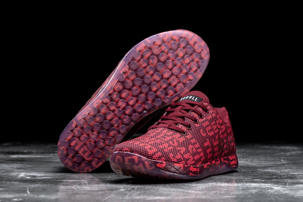Basket Nobull Superfabric Trainer Femme Bordeaux | GR1042395