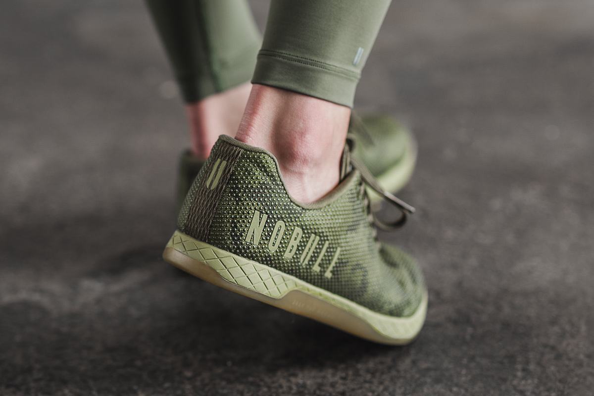 Basket Nobull Superfabric Trainer Femme Camouflage | HU2356074
