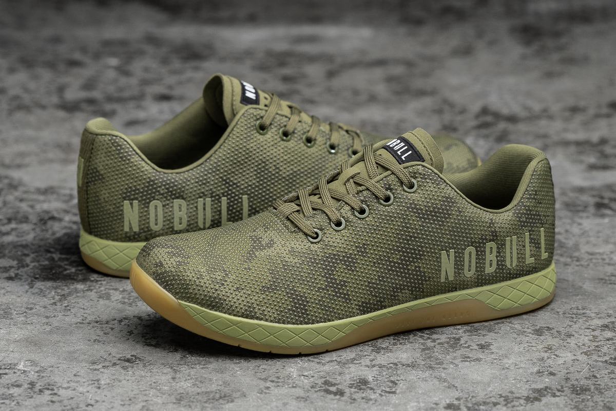 Basket Nobull Superfabric Trainer Femme Camouflage | HU2356074