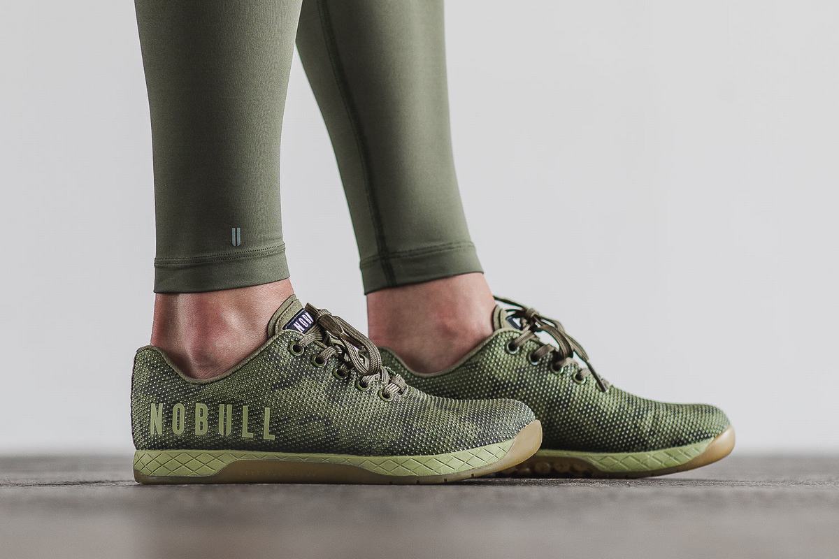 Basket Nobull Superfabric Trainer Femme Camouflage | HU2356074