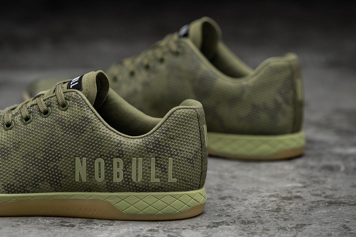 Basket Nobull Superfabric Trainer Femme Camouflage | HU2356074