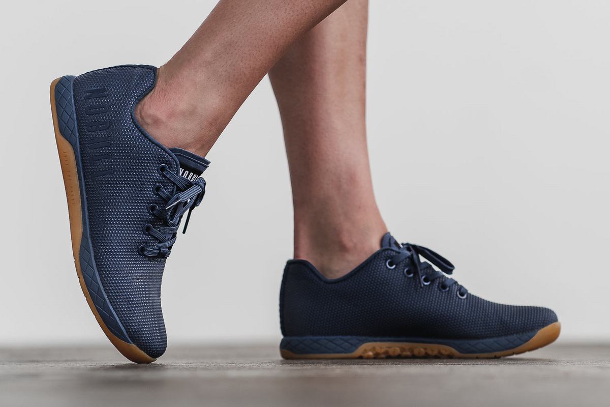 Basket Nobull Superfabric Trainer Femme Bleu Marine | HZ6381509