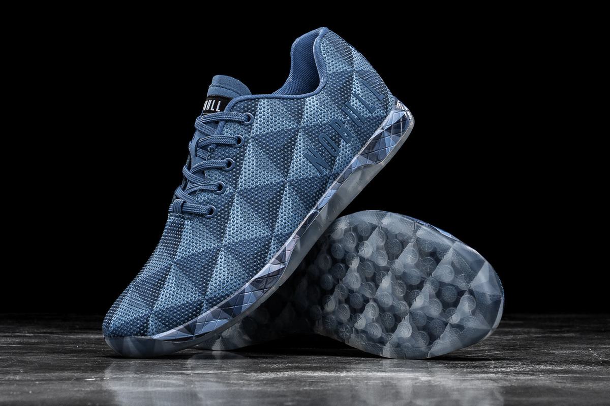Basket Nobull Superfabric Trainer Femme Bleu | IJ8127509
