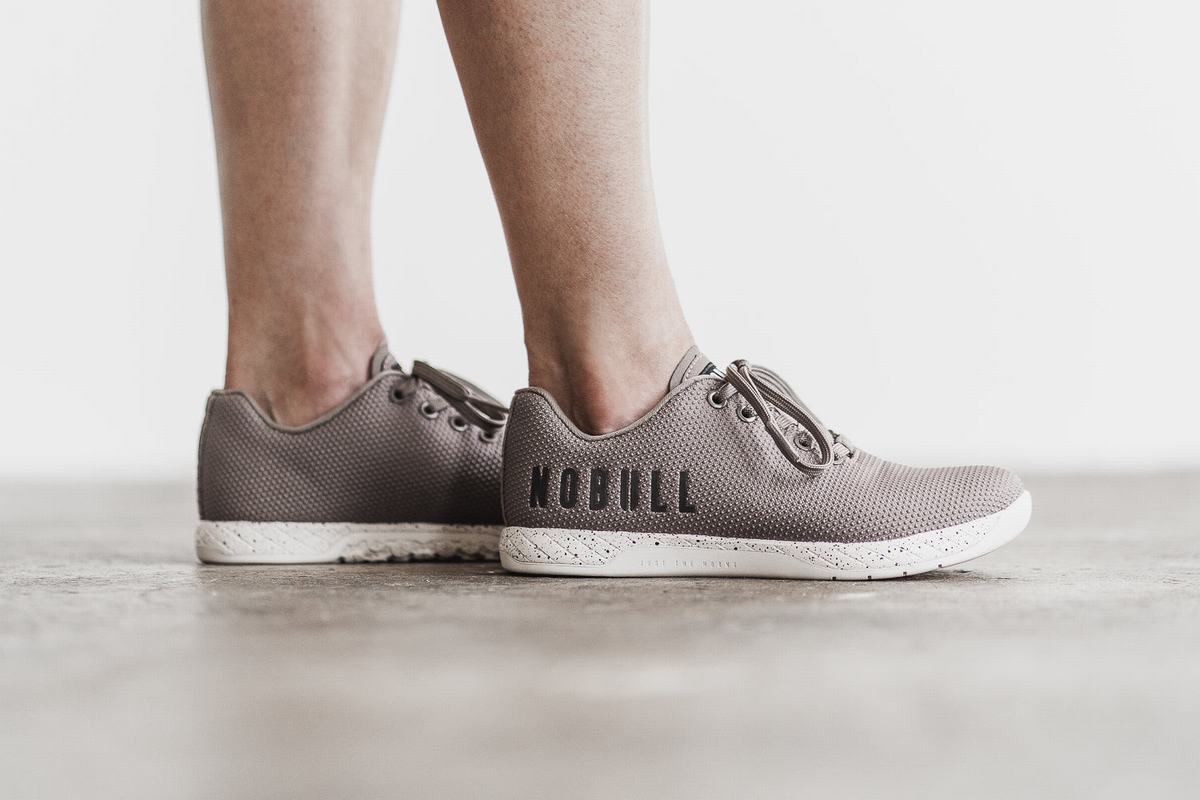 Basket Nobull Superfabric Trainer Femme Kaki | IS4571368
