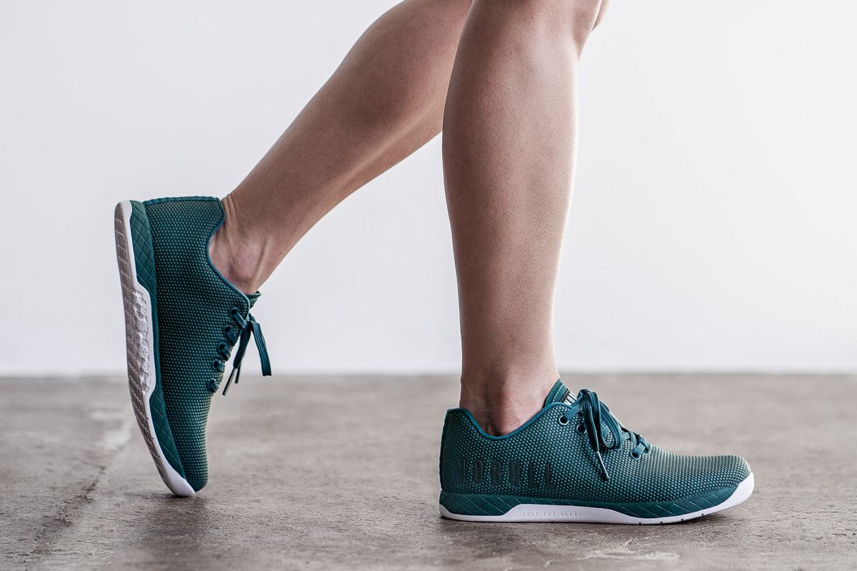 Basket Nobull Superfabric Trainer Femme Turquoise Foncé | IY0425398