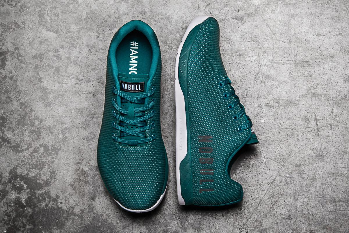 Basket Nobull Superfabric Trainer Femme Turquoise Foncé | IY0425398