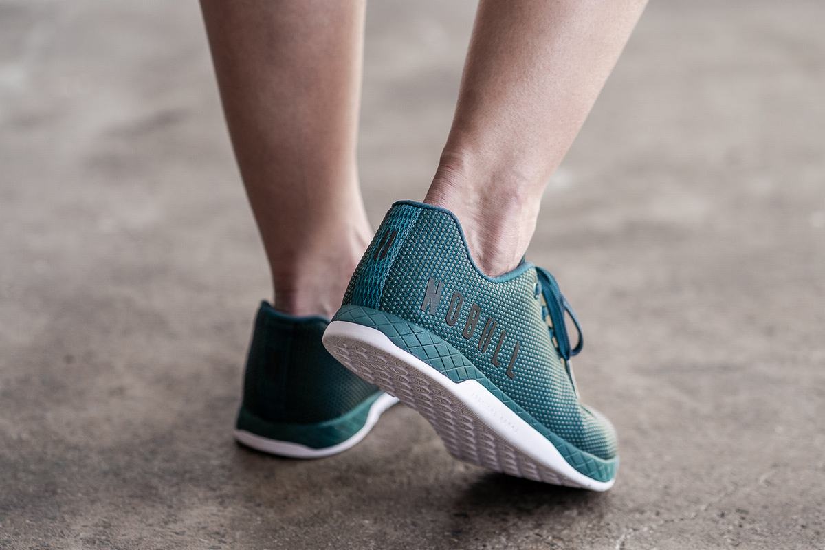 Basket Nobull Superfabric Trainer Femme Turquoise Foncé | IY0425398