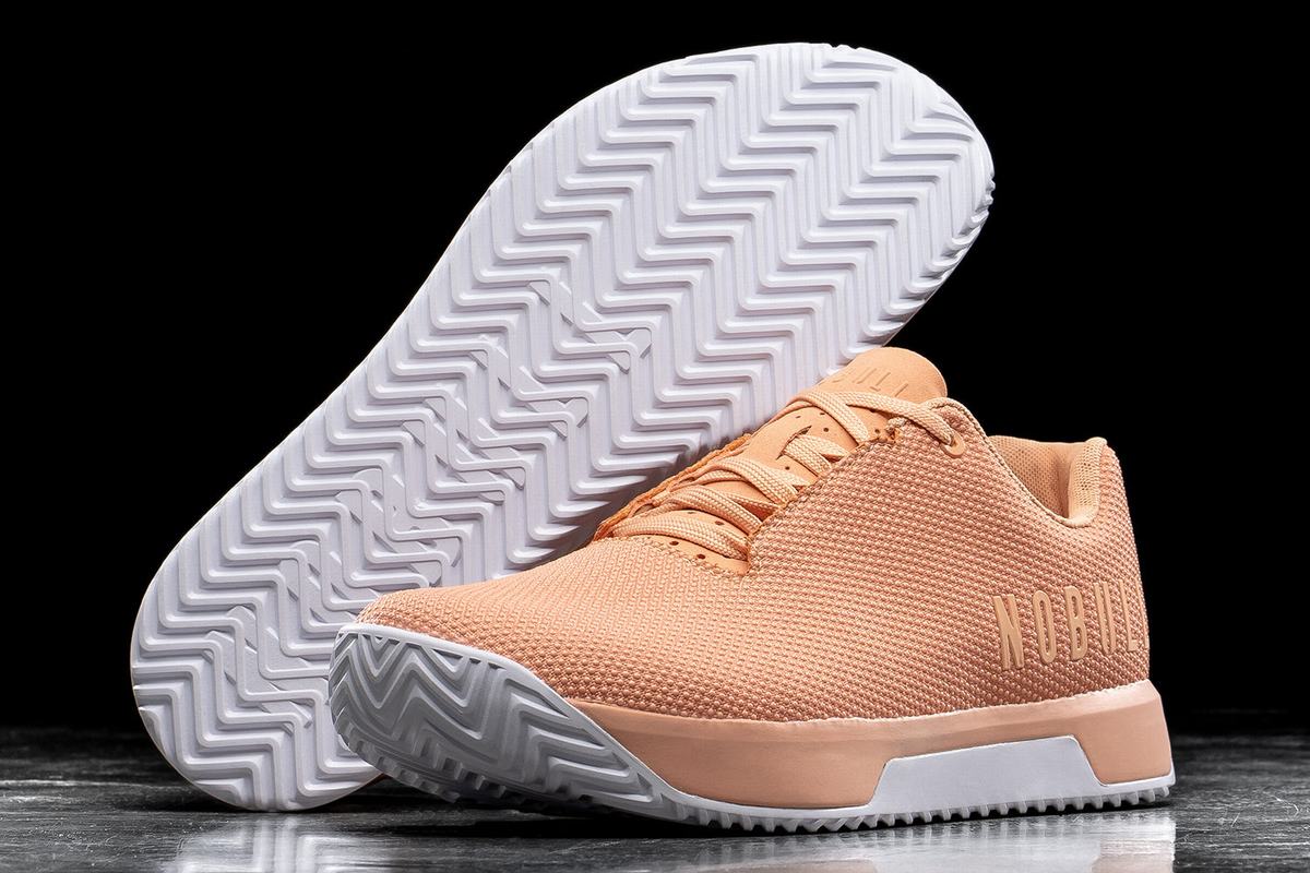 Basket Nobull Superfabric Trainer Femme Abricot | JC1052968