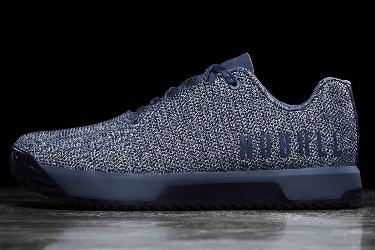 Basket Nobull Superfabric Trainer Femme Bleu Marine | KO3691752