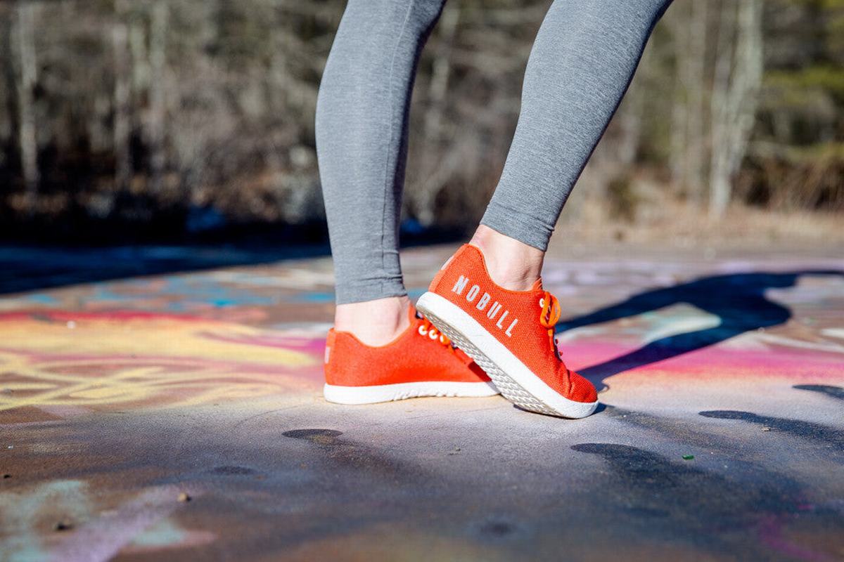 Basket Nobull Superfabric Trainer Femme Orange | LA8294360