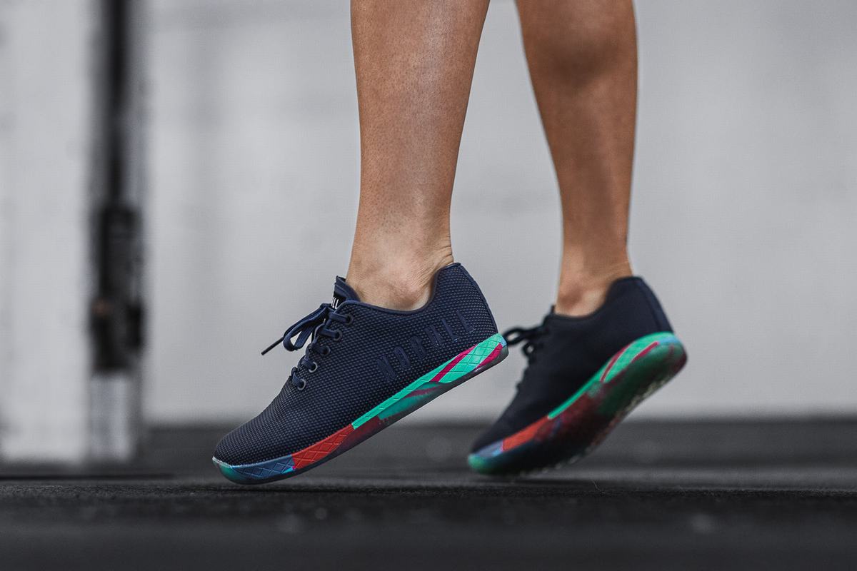 Basket Nobull Superfabric Trainer Femme Bleu Marine | LQ5864931