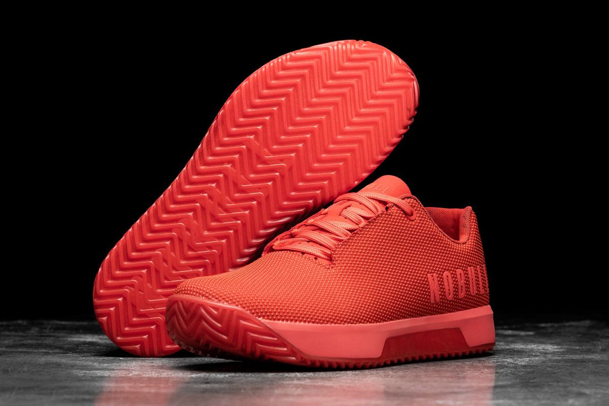 Basket Nobull Superfabric Trainer Femme Rouge | LS6985723