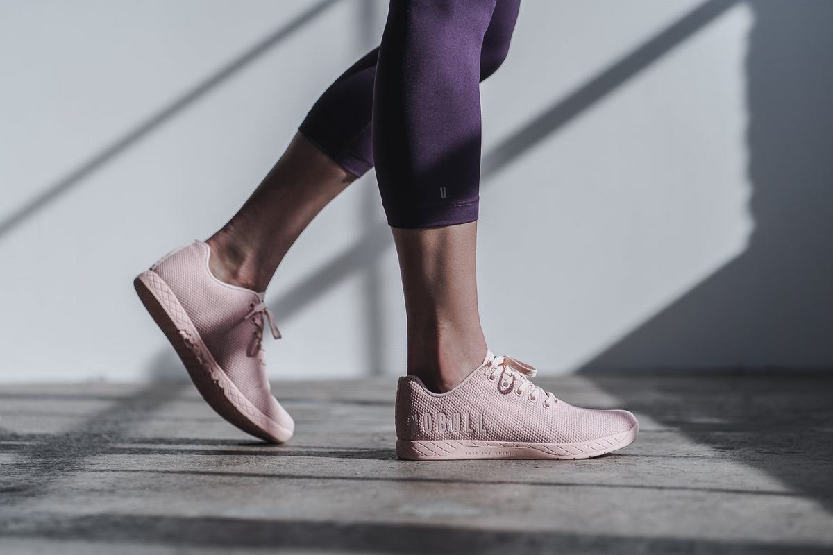Basket Nobull Superfabric Trainer Femme Rose | QC7120539