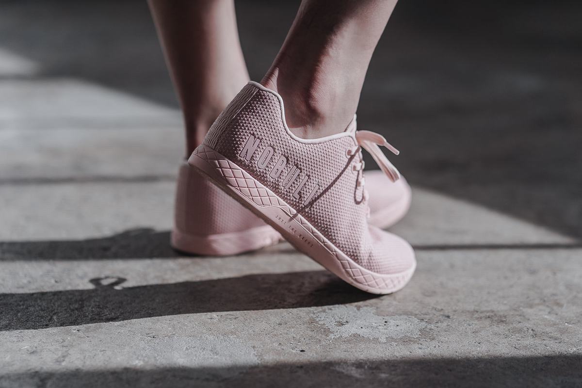 Basket Nobull Superfabric Trainer Femme Rose | QC7120539