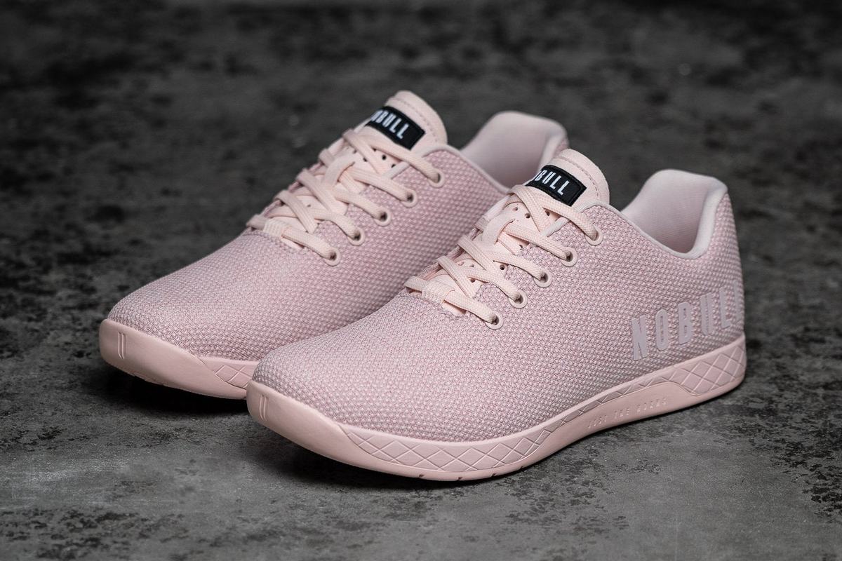 Basket Nobull Superfabric Trainer Femme Rose | QC7120539
