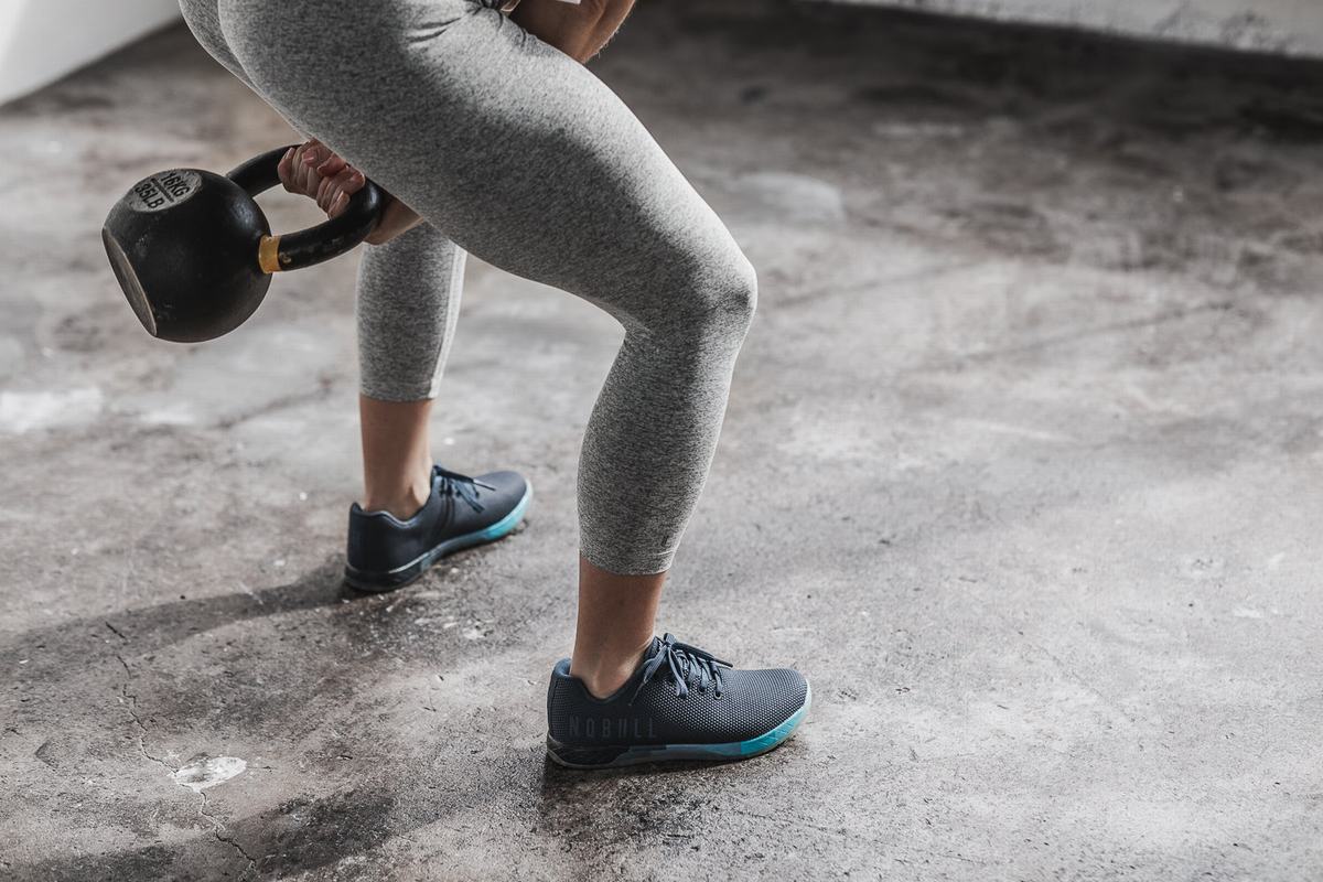 Basket Nobull Superfabric Trainer Femme Bleu Marine Bleu | RX7154926