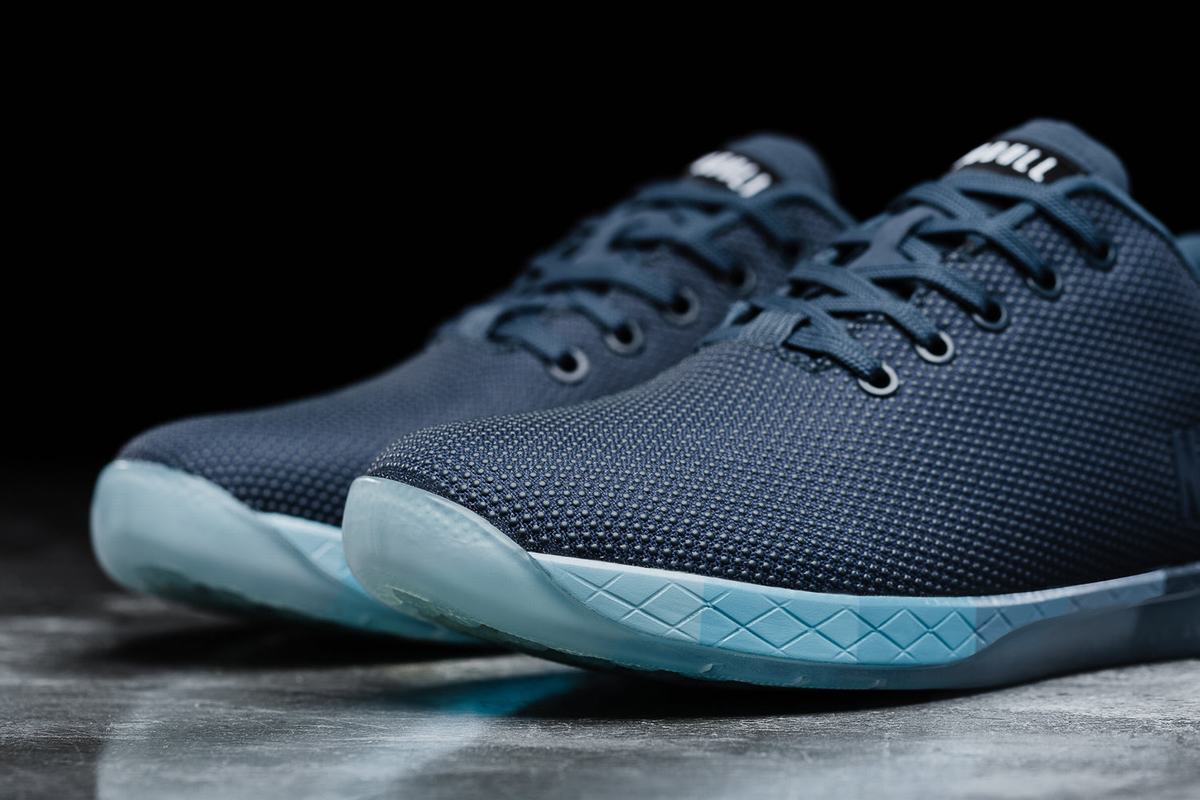 Basket Nobull Superfabric Trainer Femme Bleu Marine Bleu | RX7154926