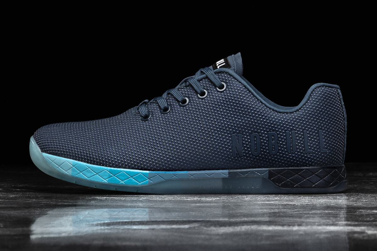 Basket Nobull Superfabric Trainer Femme Bleu Marine Bleu | RX7154926