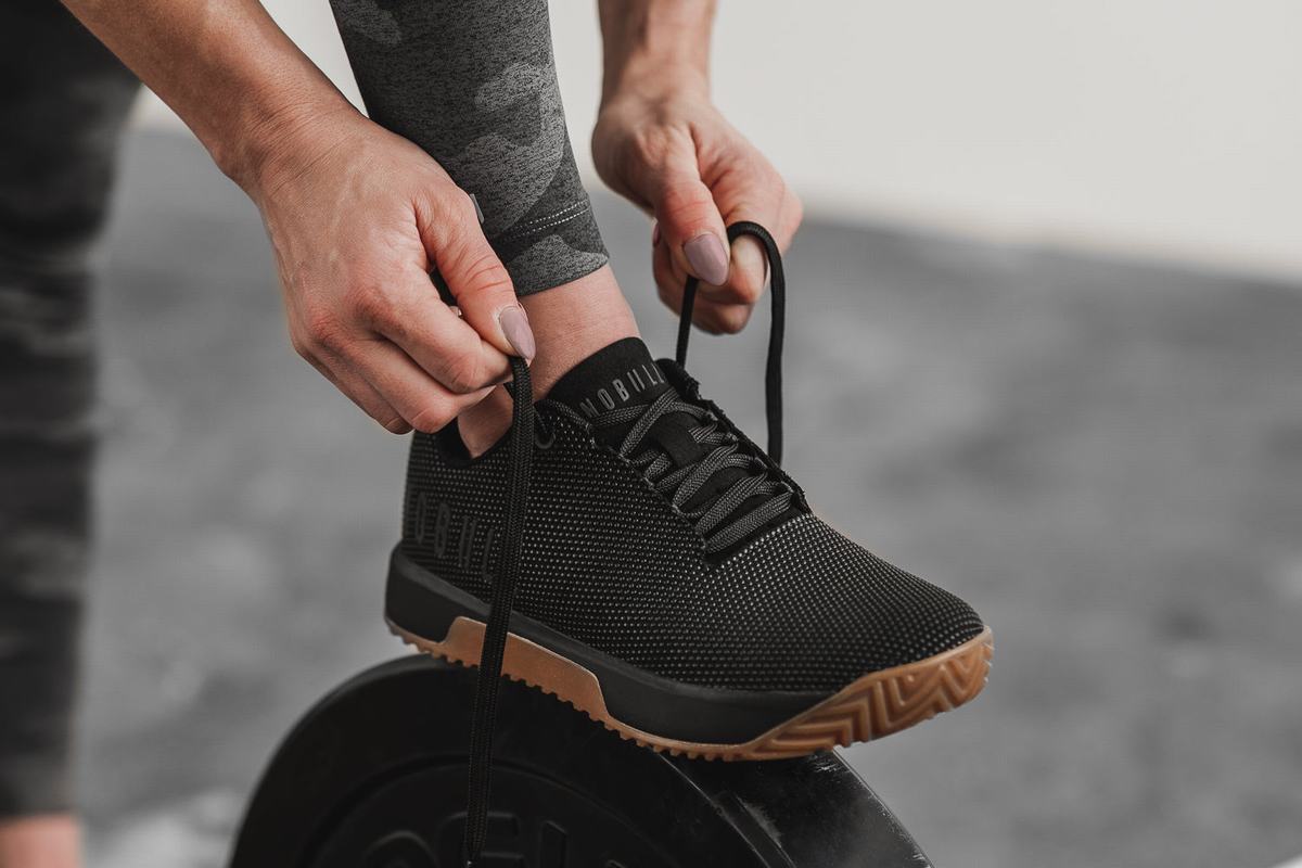 Basket Nobull Superfabric Trainer Femme Noir | SV3704596