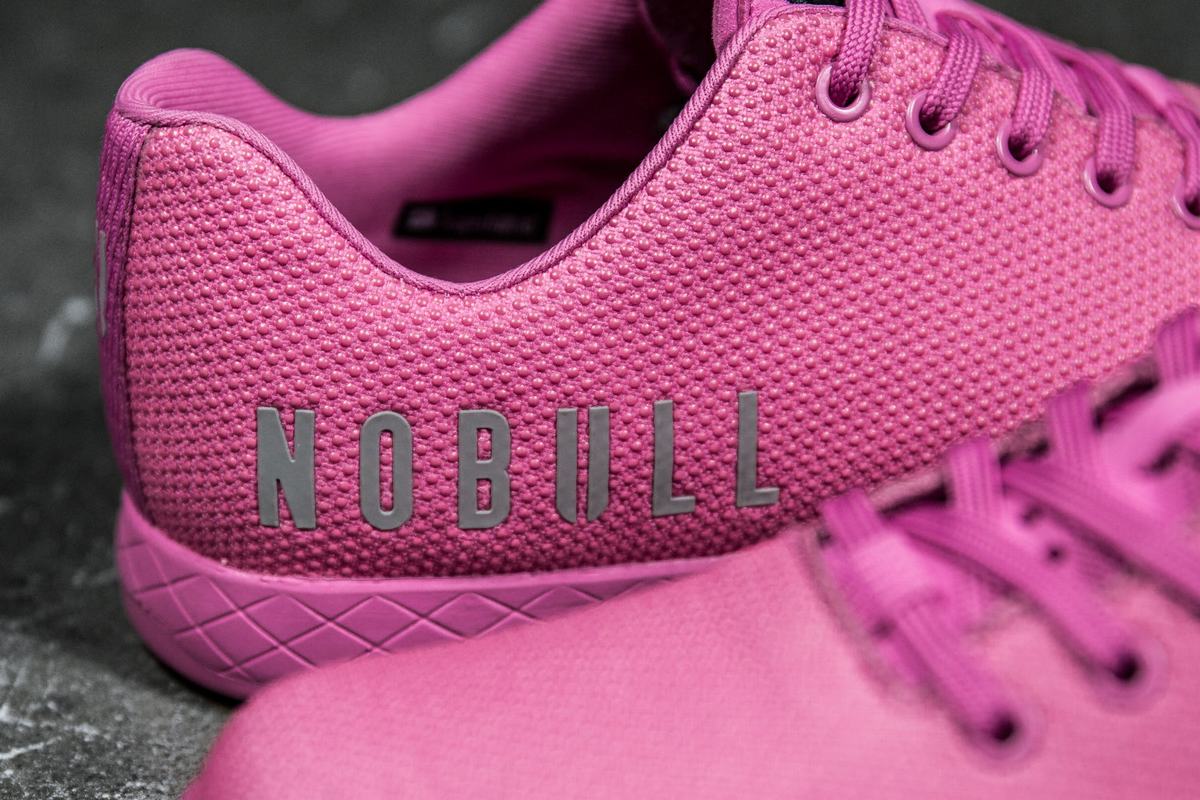 Basket Nobull Superfabric Trainer Femme Rose Clair | TX5749031