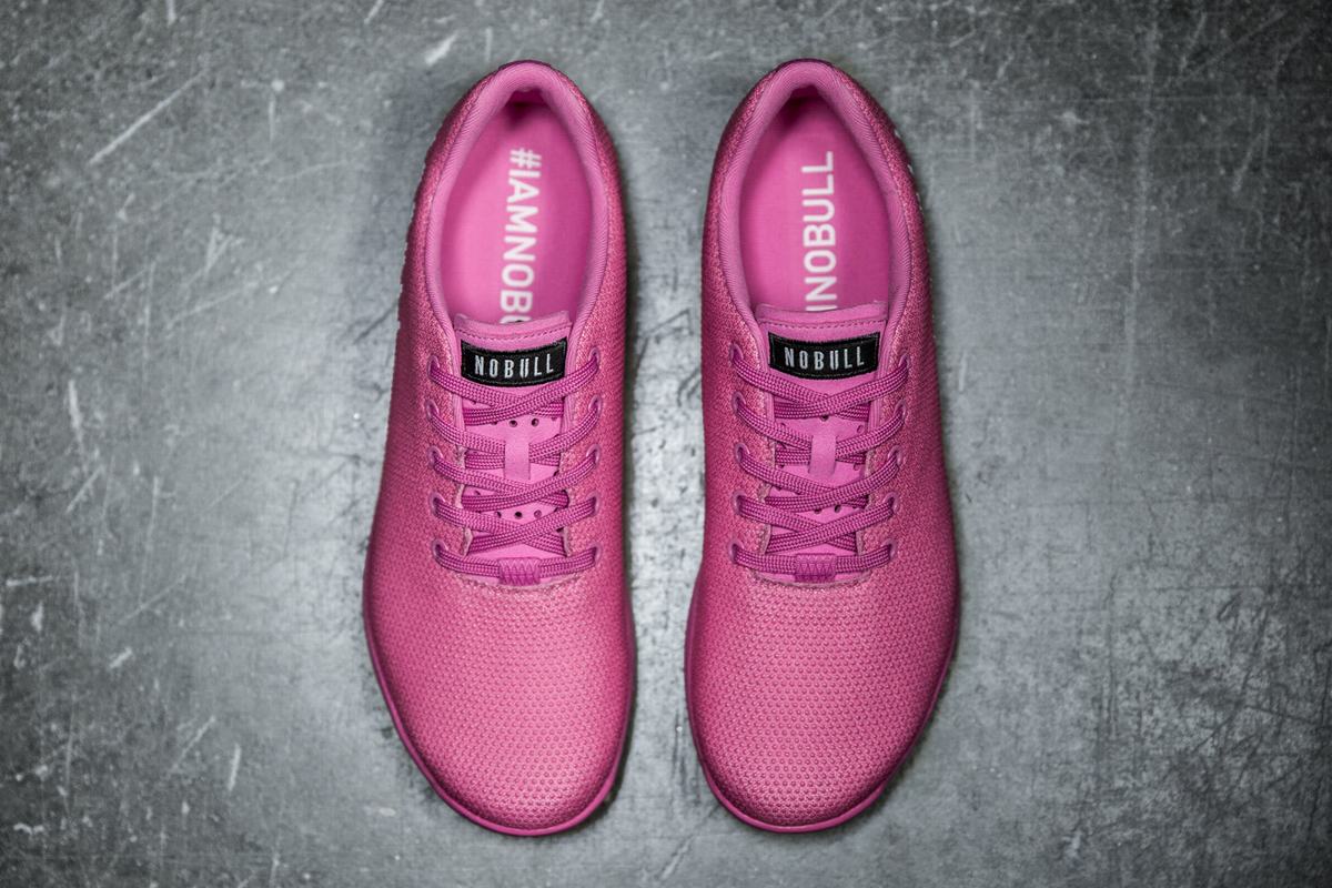 Basket Nobull Superfabric Trainer Femme Rose Clair | TX5749031