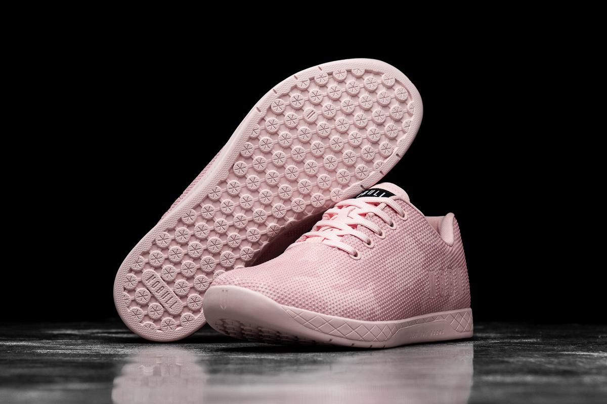 Basket Nobull Superfabric Trainer Femme Rose Camouflage | TX7015284
