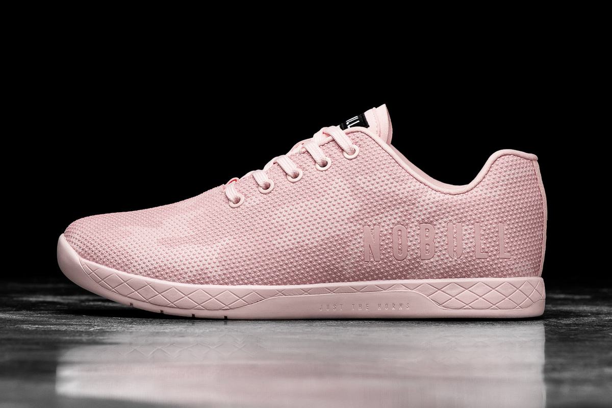 Basket Nobull Superfabric Trainer Femme Rose Camouflage | TX7015284