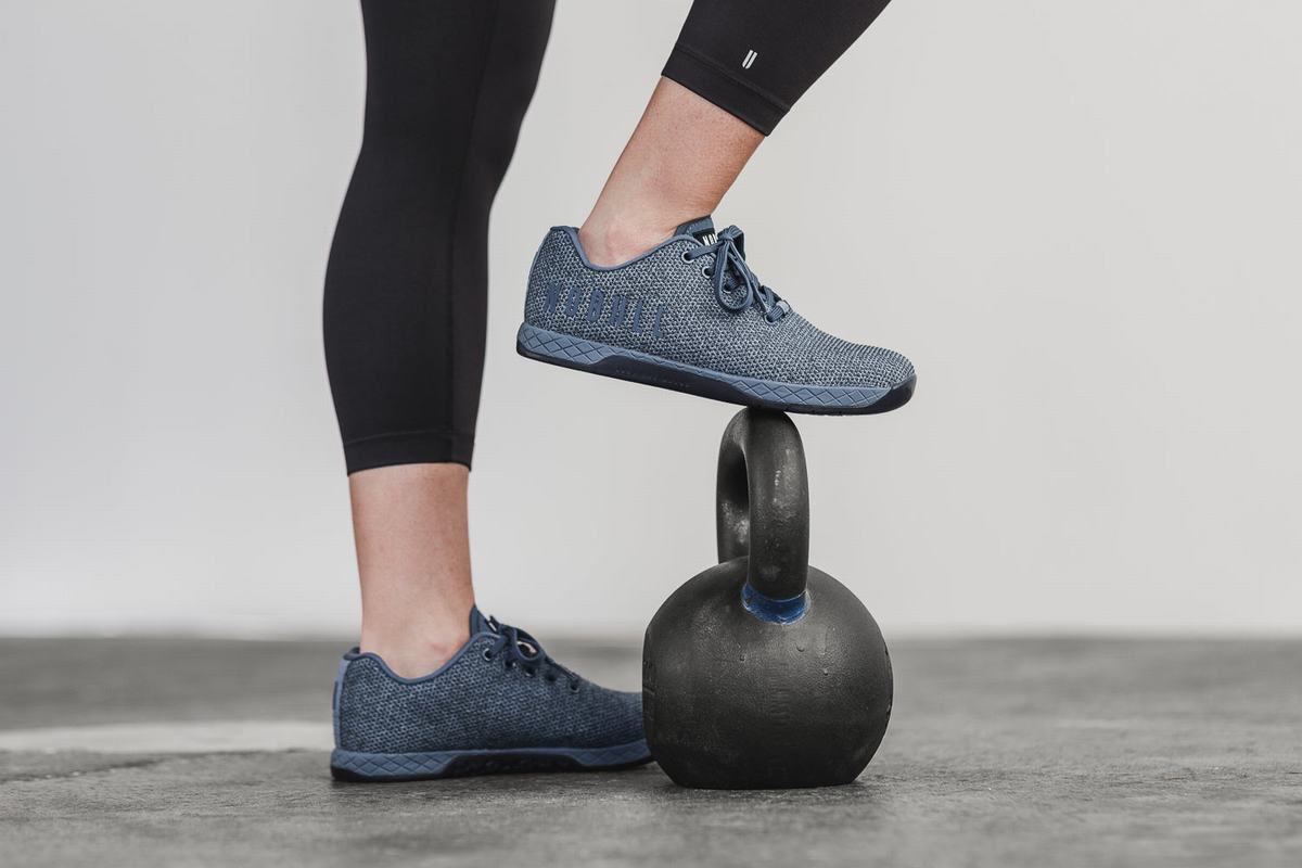Basket Nobull Superfabric Trainer Femme Bleu Marine | VC1845720