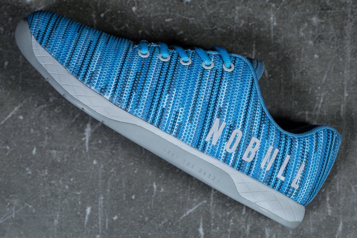 Basket Nobull Superfabric Trainer Femme Bleu | VE8921756