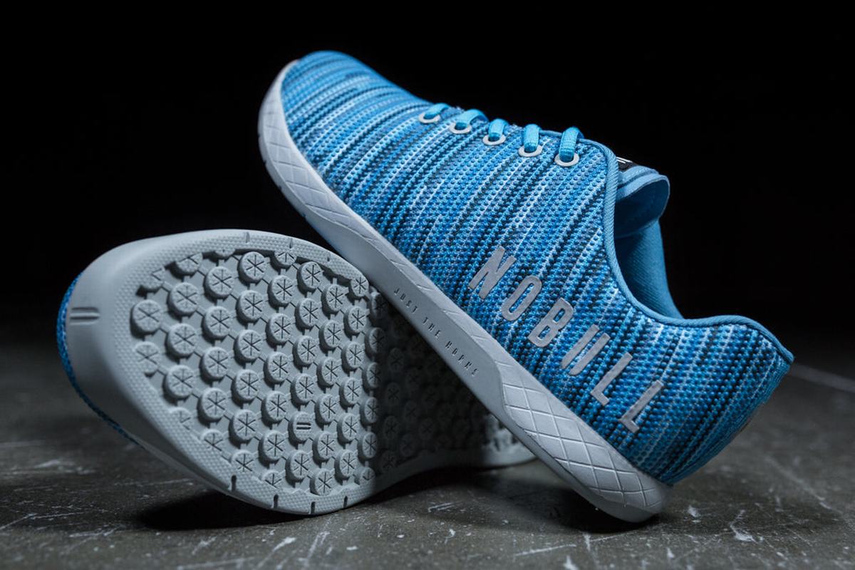 Basket Nobull Superfabric Trainer Femme Bleu | VE8921756