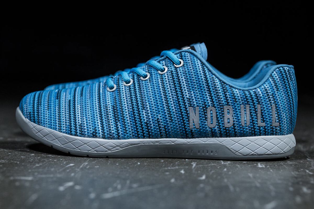 Basket Nobull Superfabric Trainer Femme Bleu | VE8921756
