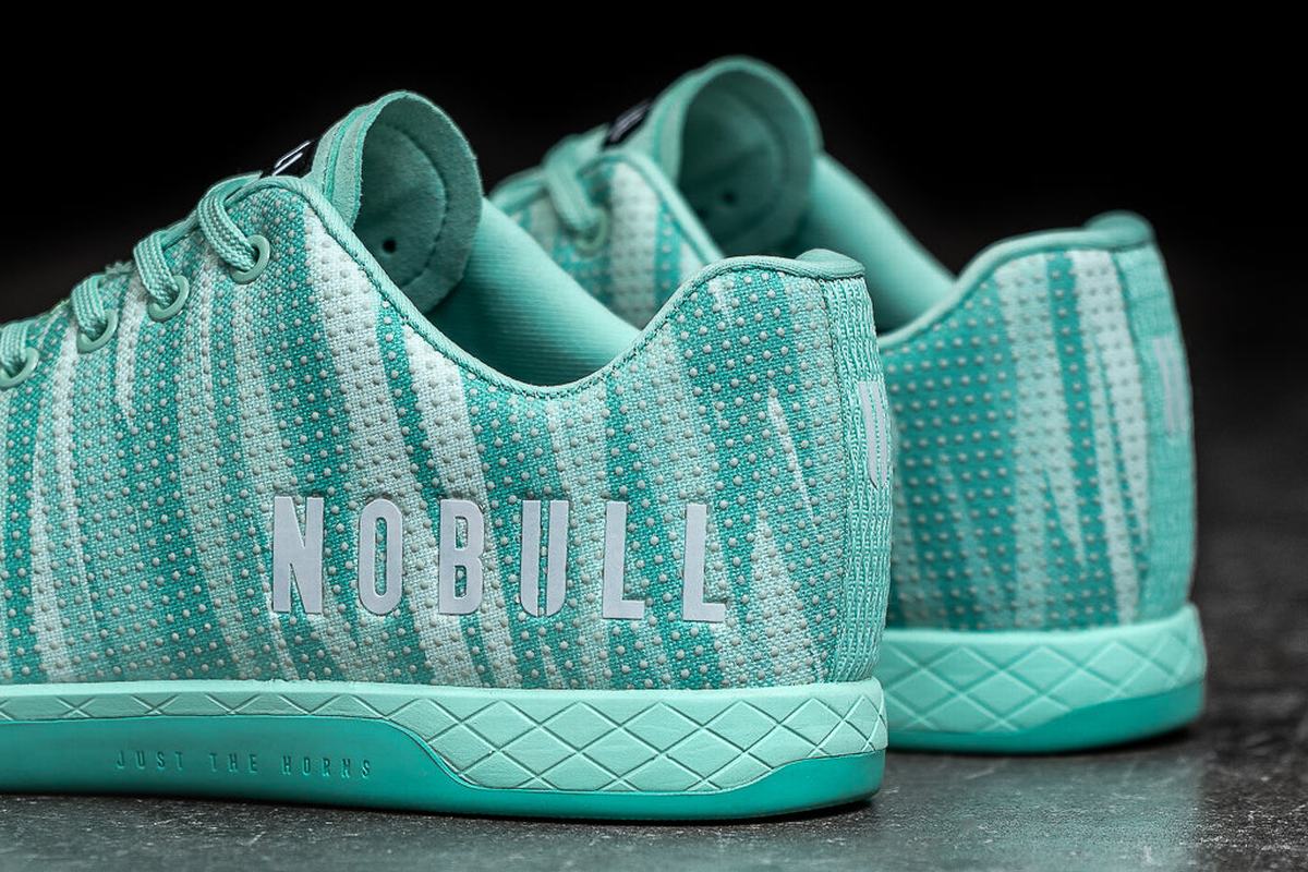 Basket Nobull Superfabric Trainer Femme Menthe | VS8746329