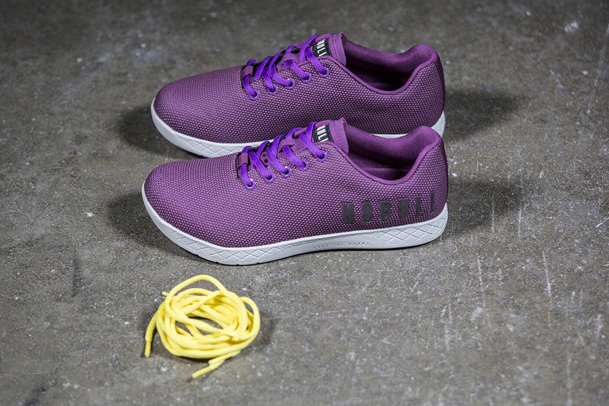 Basket Nobull Superfabric Trainer Femme Violette Foncé | WM0281374