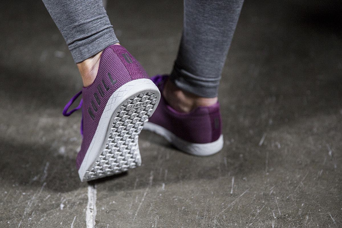 Basket Nobull Superfabric Trainer Femme Violette Foncé | WM0281374