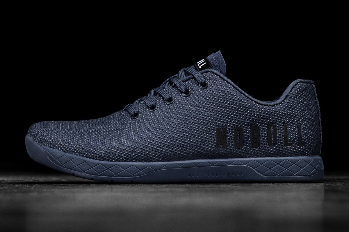 Basket Nobull Superfabric Trainer Femme Bleu Marine | XB0718469