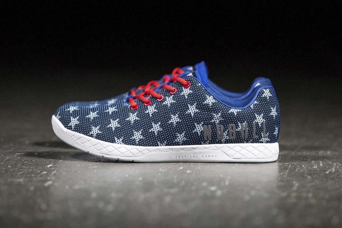 Basket Nobull Superfabric Trainer Femme Bleu | XG9073418