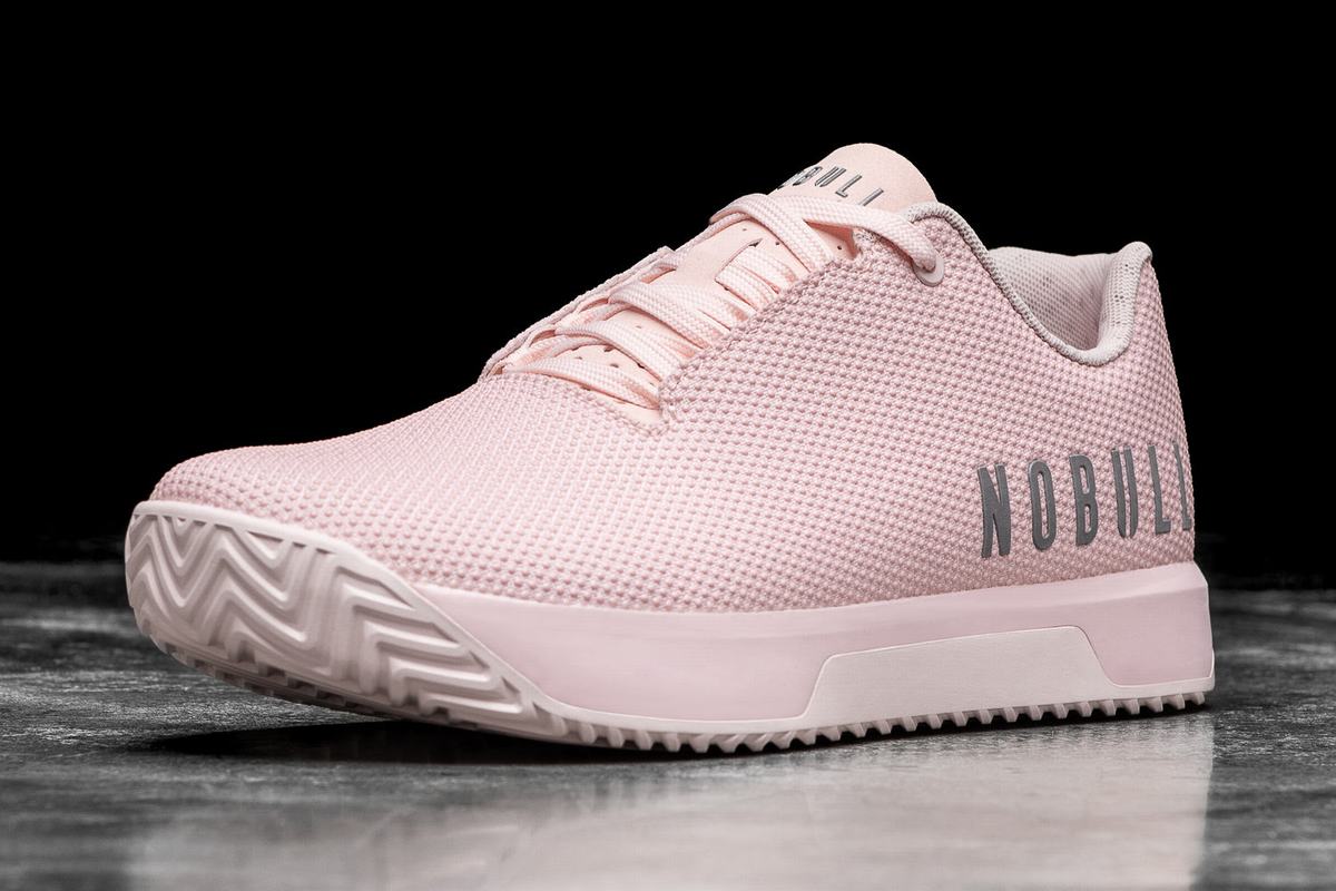 Basket Nobull Superfabric Trainer Femme Rose | XW3912508