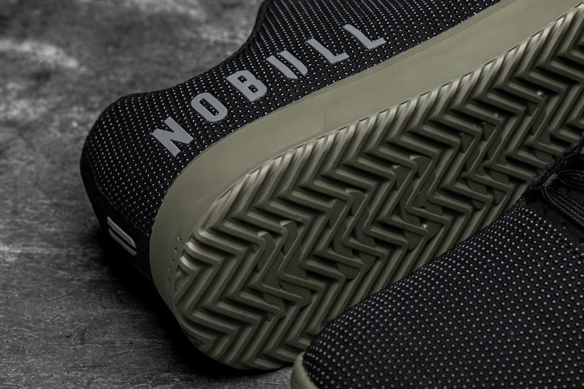 Basket Nobull Superfabric Trainer Femme Noir Vert Foncé | ZG6251479