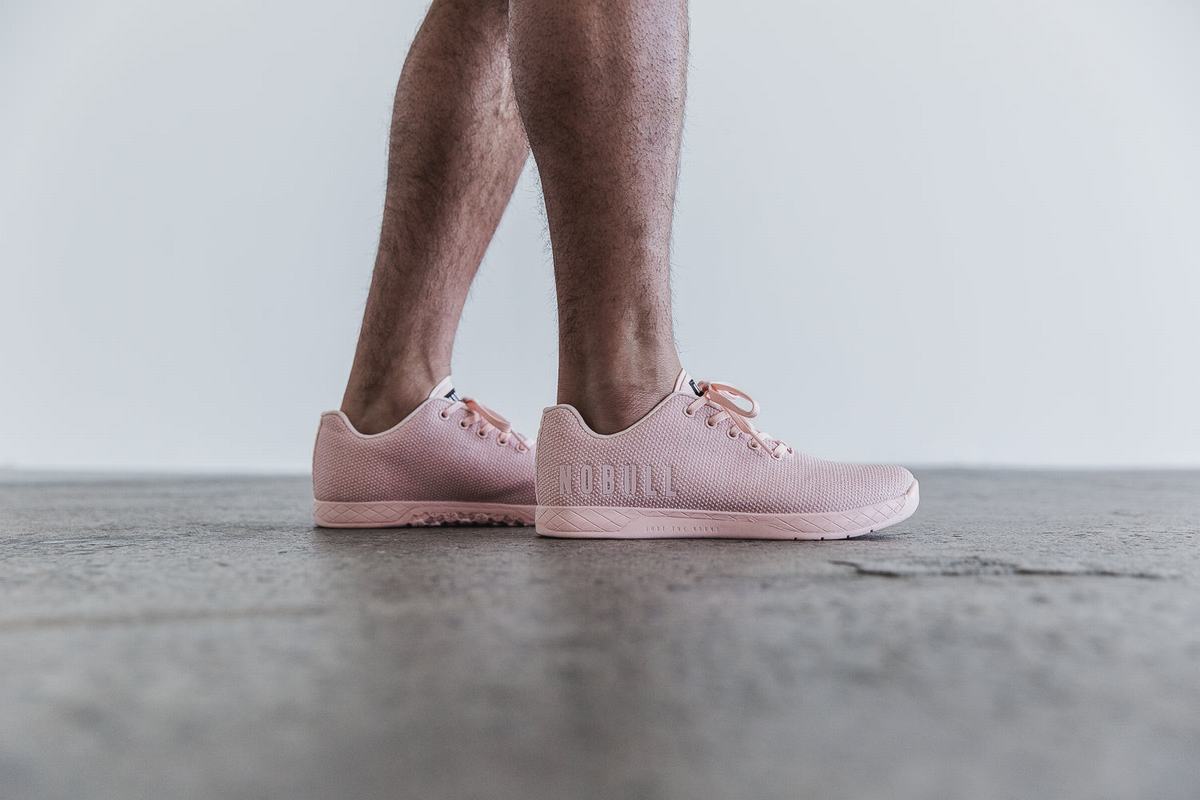 Basket Nobull Superfabric Trainer Homme Rose | AH6580793