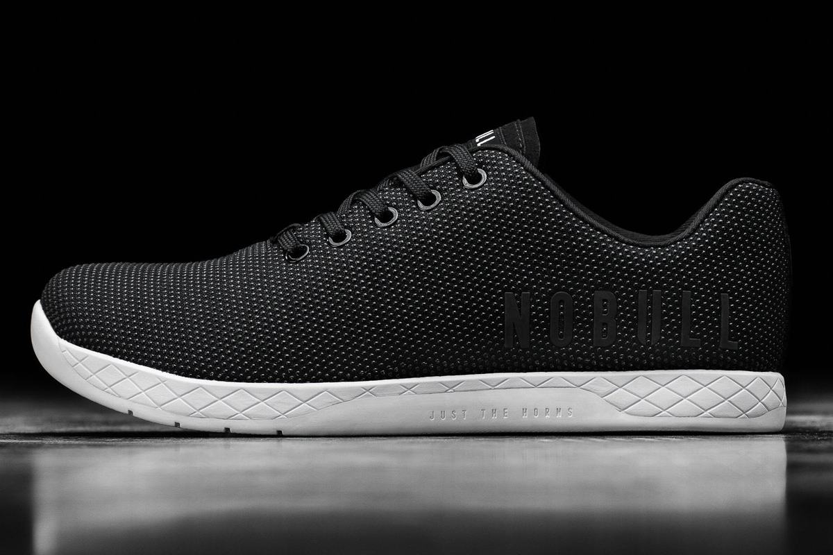Basket Nobull Superfabric Trainer Homme Noir Blanche | BM7342619